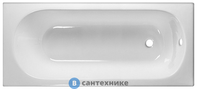 Чугунная ванна BYON 13 1600х700 (без ножек)