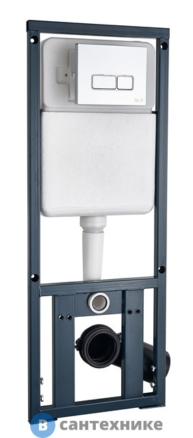 Инсталляция WELTWASSER WW MARBERG 410 для унитаза, без кнопки