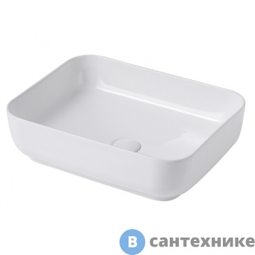 картинка Раковина ABBER Rechteck AC2202 накладная белая