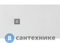 Душевой поддон Hidronatur ATS-140x80U-W Pleasure 1400х800х30мм слив крышка белый камень