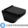 картинка Комплект BelBagno 4 в 1 BB3201CHR-MB/BB3201SC-MB/BB002-80/BB007-PR-NERO.M (унитаз подвесной BelBagno SELA BB3201CHR-MB с сиденьем BB3201SC-MB + система инсталляции для унитазов BelBagno BB002-80 с кнопкой смыва)