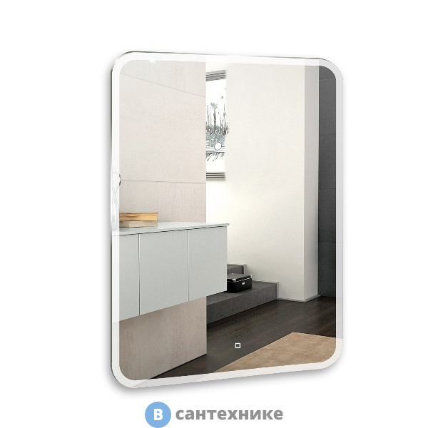 Зеркало AZARIO Стив 685*915 сенсор выкл (ФР-00001480)