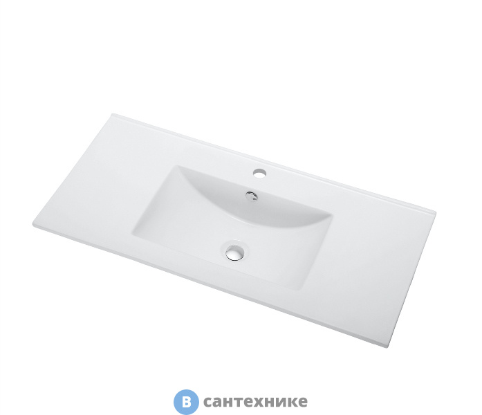 Раковина Orange B03-1000W встраиваемая белая