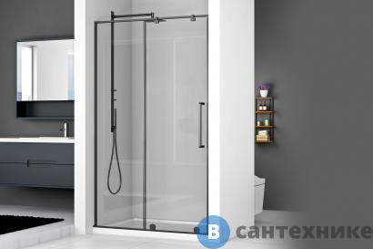 картинка Душевая  дверь Royal Bath BERN-S RB 120-T-BL 1200*1950 (BERN-S RB 120-T-BL)