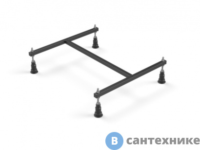 картинка Рама д/ванны Cersanit (K-RW-UNIVERSAL*140-150) универсальная 140-150, метал. в комплекте со сборочным пакетом