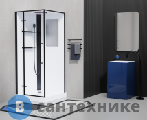 Душевая кабина ESBANO ESM-QUADRO-90 левая