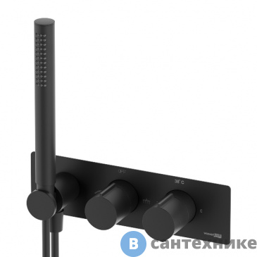 картинка Смеситель WasserKRAFT Elbe 7488 Thermo термостатический для душа со встраиваемой системой монтажа