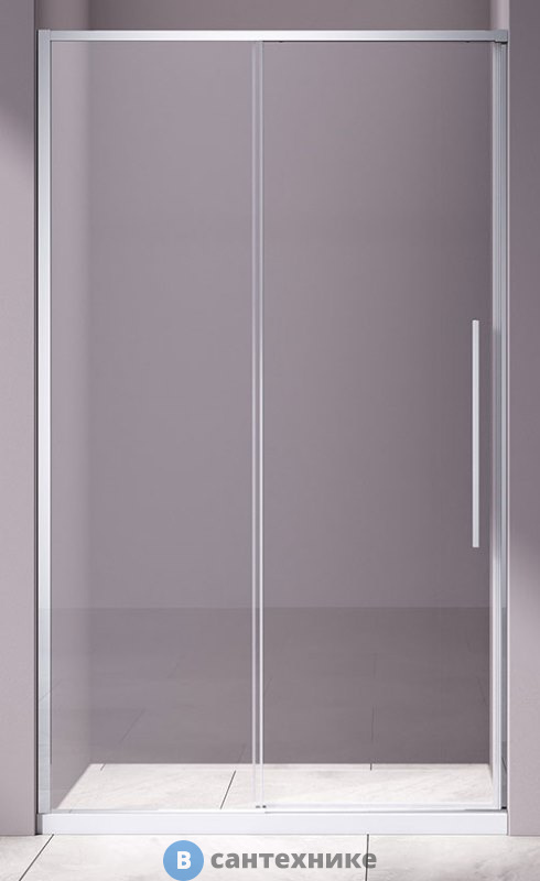 Душевая дверь Vincea Slim-N VDS-4SN140CL, 1400, хром, стекло прозрачное