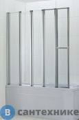 Шторка на ванну Band Hours Inox 120 (1200х1500)