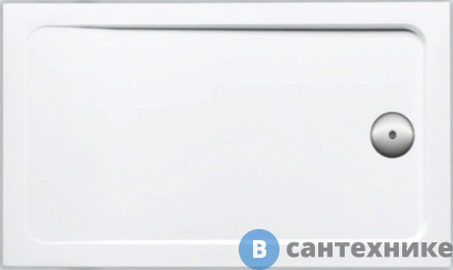 картинка Душевой поддон Jacob Delafon FLIGHT E62447-00 акриловый, укреплённый искусственным камнем, без сифона /100х80х4/ (бел)