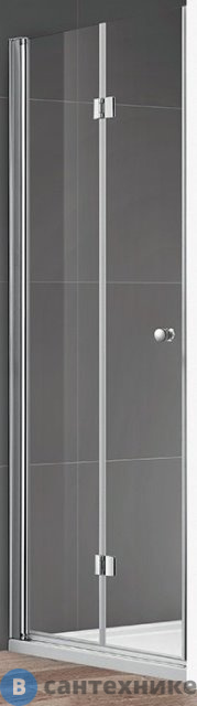 Душевая дверь Cezares ECO-O-BS-12-80-C-Cr