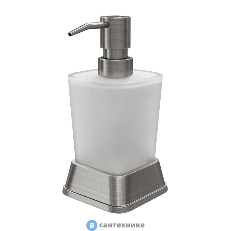 Дозатор WasserKRAFT Amper K-5499NICKEL для жидкого мыла