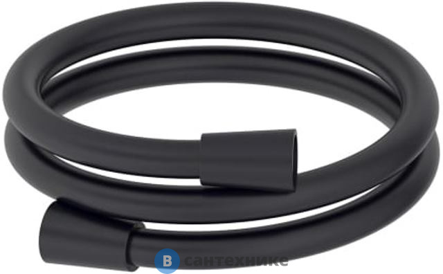 Шланг Jacob Delafon E75206-BL для душа 1,6 м,с системой антискручивания, матовый чёрный