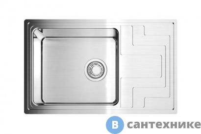 картинка Кухонная мойка OMOIKIRI Mizu 78-LB-IN унив./нерж.сталь (4973729)