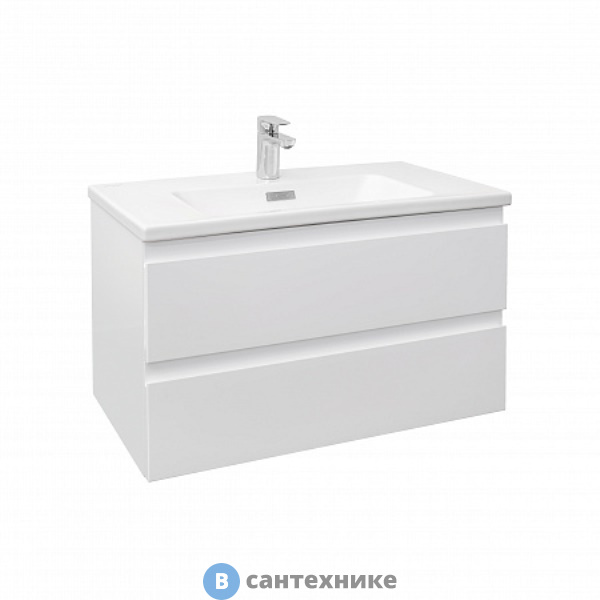 Тумба под раковину Jacob Delafon MADELEINE EB2053-J51 /80/ (матовый белый)