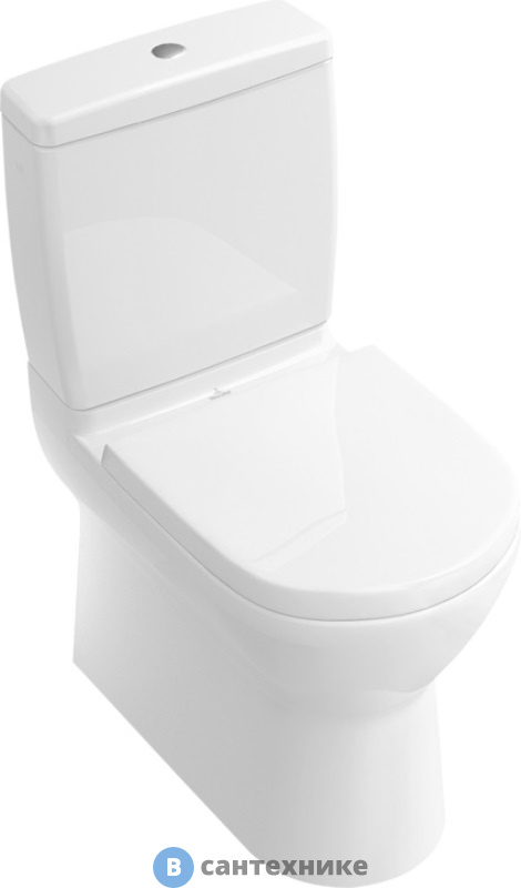 Унитаз без бачка Villeroy & Boch O'Novo 56581001 без сиденья, альпийский белый