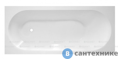 картинка Ванна из искусственного мрамора Aquanet Lotos Stone 170x75 (332891)