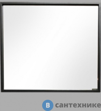 картинка Зеркало Comforty Бредфорд-90 черный