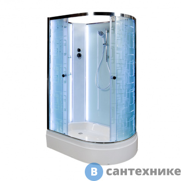 картинка Душевая кабина DTO EM2712LN LED
