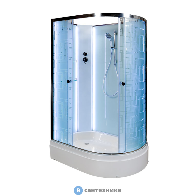 Душевая кабина DTO EM2712LN LED