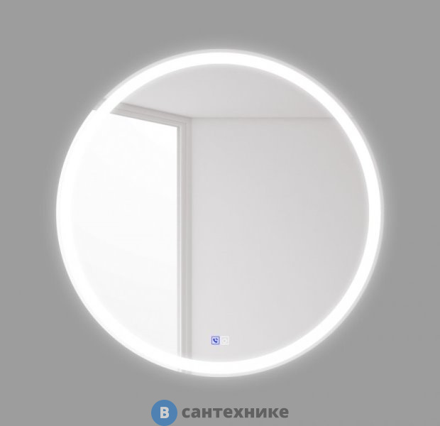 Зеркало BelBagno SPC-RNG-700-LED-TCH-PHONE с встроенным светильником, сенсорным выключателем, блютуз-модулем, микрофоном (700x30)