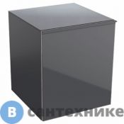 Шкафчик подвесной Geberit ACANTO 500.618.JK.2 /45x52x47,6/ (лавовое стекло/лавовый матовый—лакир)