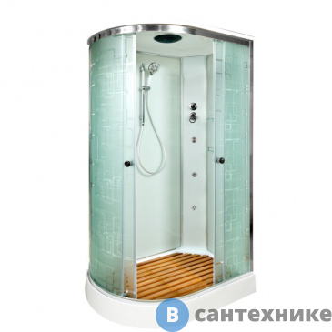 картинка Душевая кабина DTO EM1512R с гидромассажем