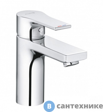 картинка Смеситель Kludi 482920565 ZENTA SL однорычажный для раковины 100, без донного клапана