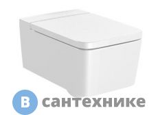 Унитаз подвесной Roca INSPIRA SQUARE 346537000 безободковый /37х56х44/ (белый)
