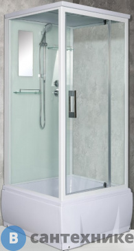 картинка Душевая кабина River TANA 90/38 (90*90*38)