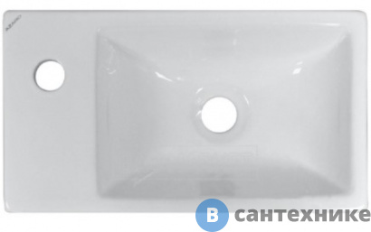 картинка Раковина AZARIO TERMOLI L мебельная 430х235х110 (AZ-TERMOLI-43L)