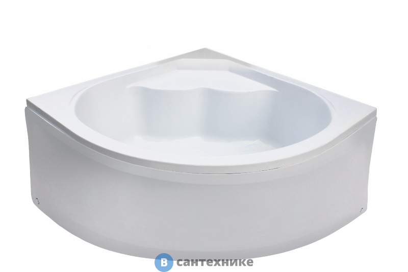 Ванна акриловая WEMOR 120/120/55 C полукруг 1200*1200*550 мм (10000000609)