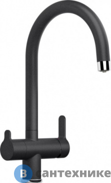картинка Смеситель Blanco 526264 TRIMA антрацит