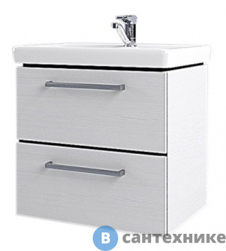 картинка Тумба под раковину Акватон РОНДА 55 (дуб сомерсет) (1A207601RSC20)