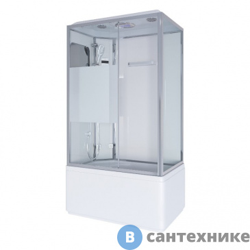 картинка Душевая кабина Niagara NG-307-01 L (1200х800х2200) высокий поддон (50 см)