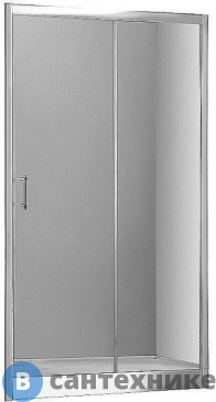 картинка Душевая дверь Aquanet Alfa NAA6121 160, прозрачное стекло (273611)