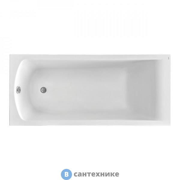 Ванна акриловая Santek ФИДЖИ 150х75 (1WH501598), без каркаса и сифона