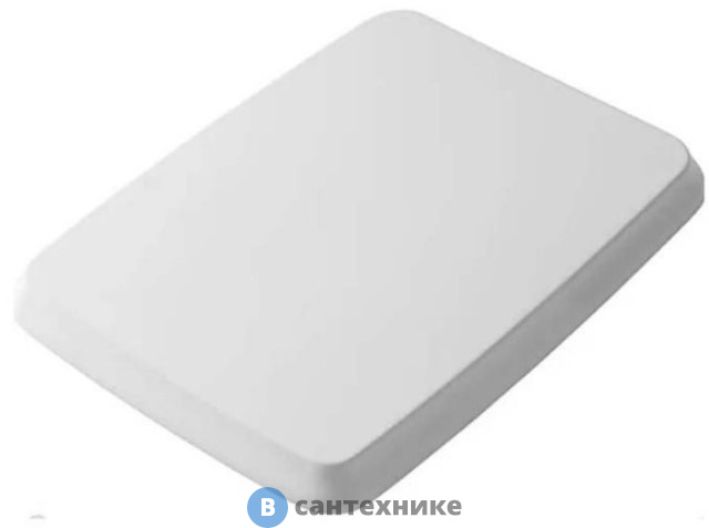 Сиденье Artceram CIVITAS для унитаза белое, шарниры хром с микролифтом (CIA010 01 71)