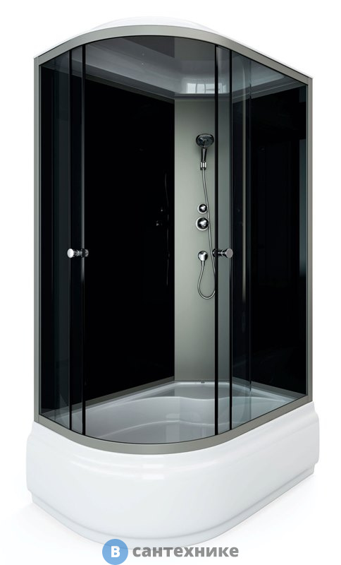 Душевая кабина Arcus S-09G R (120x80) тон. стекло