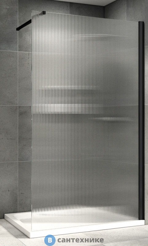 Душевая перегородка ABBER Immer Offen AG61101R8 100*200