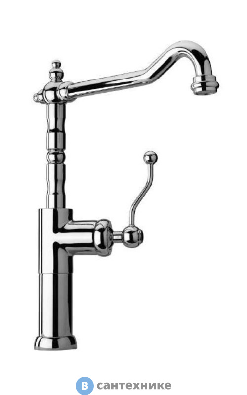 Смеситель Paini 88CR572LLKM для кухни, хром