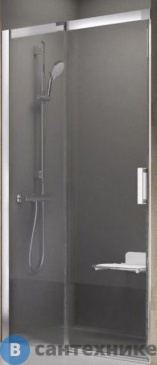 картинка Душевая дверь Ravak MATRIX MSD2-120 L белая+транспарент (0WLG0100Z1)