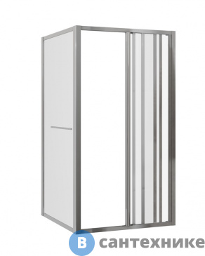 картинка Душевое ограждение Grossman GR-9090 Alba1 (90*90*190) квадрат, двери раздвижные