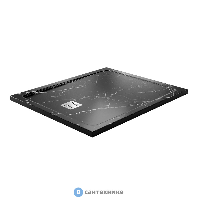 Душевой поддон WasserKRAFT Neime 19T10 1200*1000*40, искусственный камень, без сифона