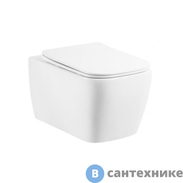 картинка Унитаз BelBagno VENETO BB132CHR безободковый, без сиденья