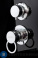 картинка Душевая кабина Deto B90 black (90х90х208 см)
