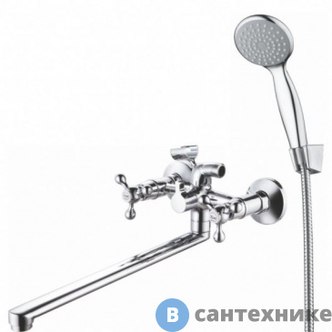 картинка Смеситель Gross Aqua Yota 7088039С-35L(F) для ванны