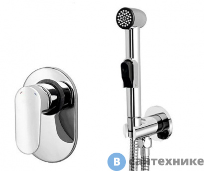 картинка Встраиваемый комплект WasserKRAFT А11057  для биде со шлангом 120 см