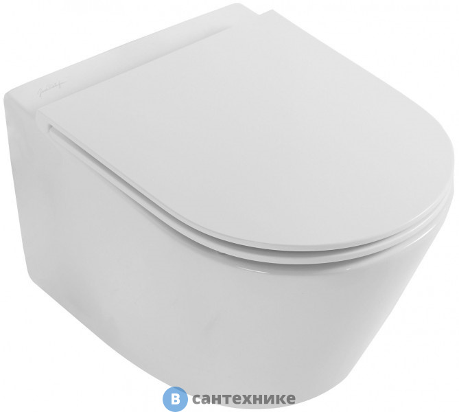 Унитаз подвесной Jacob Delafon Rodin EDY102-00 без сиденья