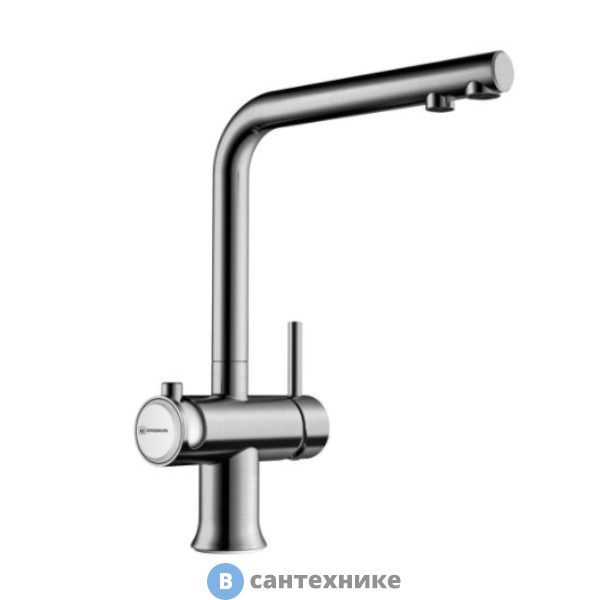 Смеситель OMOIKIRI Hotaru-IN-WH нержавеющая сталь/белый (4994050)